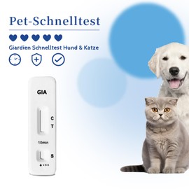 BELABB® Giardien Quick Test for Dogs and Cats, 4 Tests for Dogs and Cats at Giardia