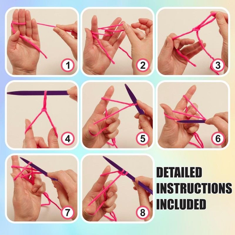 Kids My 1st Knitting Set Design Create Your Own Ideal