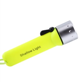 LED Diving Light Diving Light Flashlight 2000lm Waterproof Underwater Torch Light High Brightness Fire Security Earthquakes Protection Outdoor Single Cell,