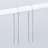 Yaneno 925 Sterling Silver Needle Bar Threader Pull Through Chain