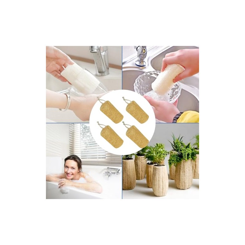 Ahatopia Materiales Lufa Natural Real Nuestras Esponjas Están Hechas Exclusivamente