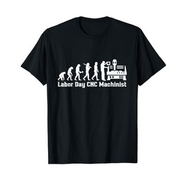 Evolution to CNC Operator Funny Machinist T-Shirt