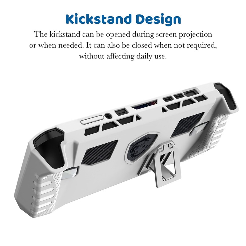 Protective Case for MSI Claw 8 Ryzen Edition with Kickstand