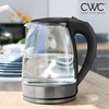 COOK WITH COLOR Electric Tea Kettle, 1.8L Cordless Hot Water