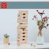 Speedarmis Mini Tumble Tower, 54PCS Wooden Stacking Game for Teens