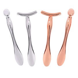 Eye Cream Applicator Metal Eye Massager Spatulas Facial Skin Care Mask 4 Pieces