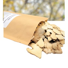 Herbal Cure - Ginger Root Sliced 200g - 广西干姜片100% Dried Natural Vegan - Product of China