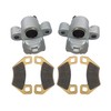 M MATI Rear Left Right Brake Calipers W/Pads for Arctic