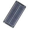 30W Solar Panel with OBD Plug High Efficiency Monocrystalline Portable