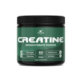 Kendal Mint Co Creatine Monohydrate Powder, 300g, 60 Servings, Unflavoured, Vegan & Gluten Free, UK Made
