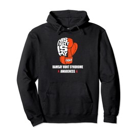Ramsay Hunt Syndrome Awareness His Fight Is My Fight Support Pullover Hoodie