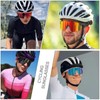 HAAYOT Polarized Cycling Glasses,Sports Sunglasses for Men Women,Baseball Biking Running