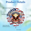 United States 250th Anniversary Decoration, Eagle Patriotic Wind Spinner
