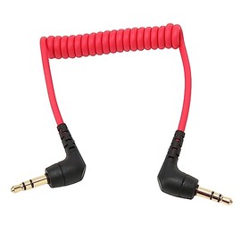 Cable de Micrófono TRS a TRS de 3,5 Mm, Cable de Conexión TRS de 3,5 Mm para BOYA para Rode SC2 para Galaxy Note 8 9 para Deity Video Microphone para Rode VideoMicro