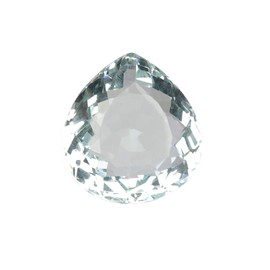 GEMHUB Piedra preciosa suelta en forma de pera de aguamarina azul de 34.55 quilates, Gema, aguamarina hidrotérmica