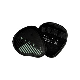 PICSIL Fitness Grip Pads, Alternative Gym Gloves, Neoprene Grip Pads for Pull-Ups, Calisthenics, Bodybuilding, Powerlifting, Crossfit, Men & Women, Non-Slip, One Size (Fern)