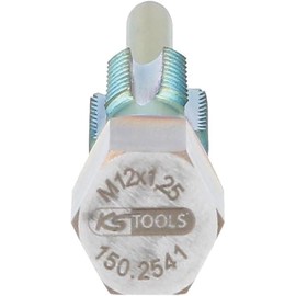KS Tools 150.2541 Tap with Guide Bolt for Temperature Sensors, M12 x 1.25