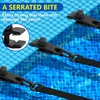 codree 24 Pcs Pool Solar Cover Reel Attachment Kit, Inground