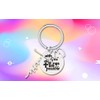 通用 With God All Things Are Possible Key Chain Initial