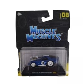 Muscle Machines Blue 1965 Shelby Dayton Coupe 1/64 Diecast Car Series 2 Model 08