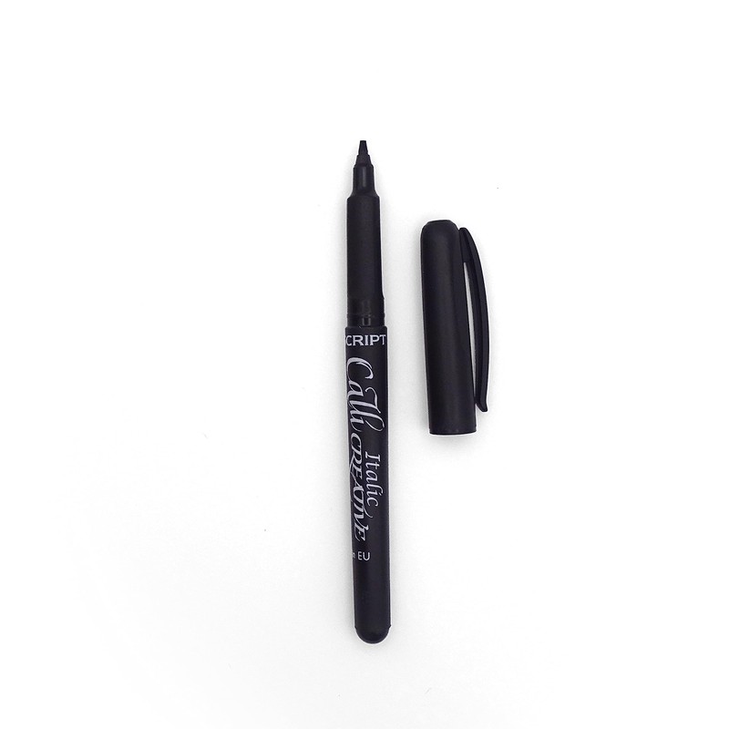 MANUSCRIPT Callicreative Italic Crafter Markers (Fine Tip, Black)