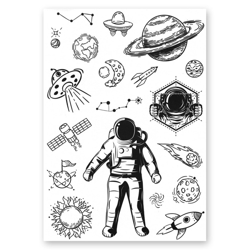 AWAKEN Temporary Fake Tattoos Juice Tattoo Semi Permanent Stickers Waterproof
