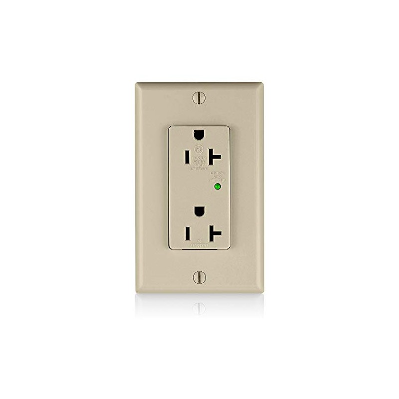 Leviton 20 Amp, 125 Volt, Decora Plus Duplex Surge Suppressor