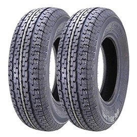 Set 2 Trailer Tires ST205/75R14 8PR Load Range D Steel Belted
