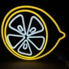 Lemon Slice neon Sign, Lemon Kitchen Light Decor, Fruit Custom