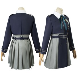 milky time Licorice Coil with Wig Chizuku Nishiki Takina Inoue Cosplay Anime Uniform (Takina Inououe)