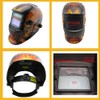 Solar Charging Automatic Dimming Welding Facemask Head-mounted Large View LCD