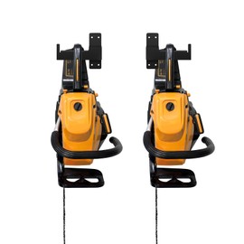 LHERUT Backpack Blower Sprayer Rack Wall Mount，Chainsaw Holder Backpack Leaf Blower Hanger for Garage Wall Tool Storage Organizer Hook for Trailer,Hunting Pack Storage Tactical Gear Stand