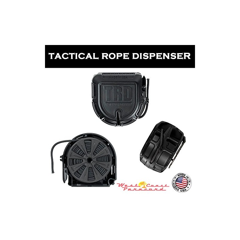 Rope Dispenser Kit with 200 Feet of Durable and Lightweight