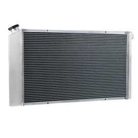 COOLINGBEST Aluminum Radiator for 1970-1981 Pontiac Firebird Trans Am Esprit/Formula V8 L6 3 Row Radiators Radiador 1971 1972 1973 1974 1975 1976 1977 1978 1979 1980