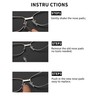 Combine8 Eyeglass Nose Pads, 6 Pairs Clear Soft Silicone Anti-Slip