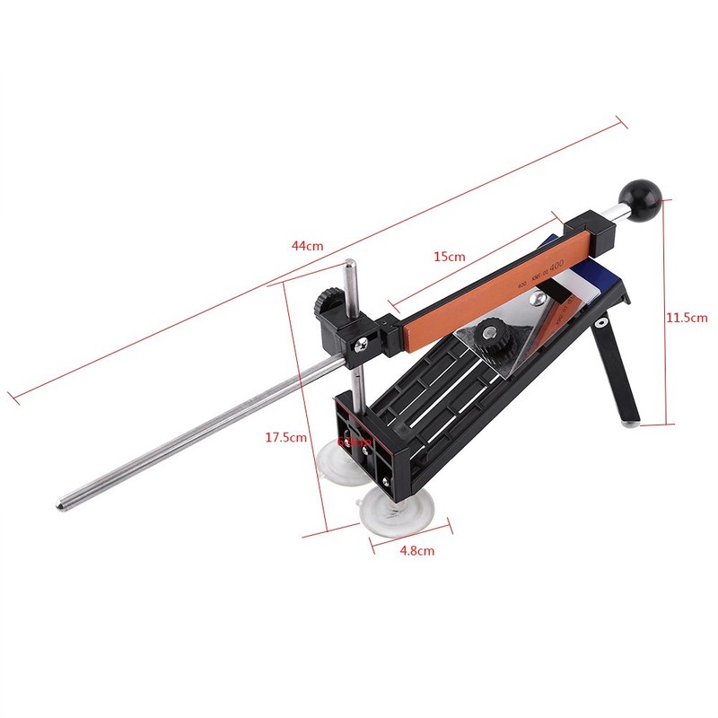 Professional Kitchen Knife Sharpener System Kit, Stainless Steel Kitchen Knives