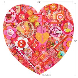 Heart Collage 1000 Piece Puzzle