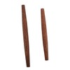 ULTECHNOVO 2pcs Wooden Rolling Pin Dough Rollers for Baking Ergonomic