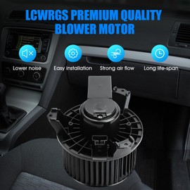 Blower Motor with Fan Fits for 2010 2011 2012 2013 2014 Ford Mustang AC Heater Blower Motor Replaces 700273 AR3Z19805A