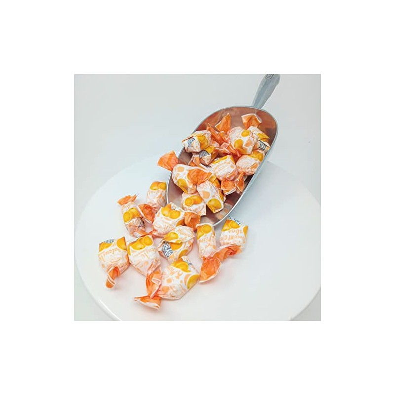 Arcor Orange Filled Fruit Bon Bons 2 pounds bulk orange