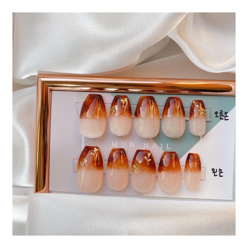MunNail Pumpkin Wizard - Short Oval / MunNail 호박마법사 -