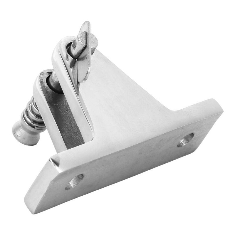 60x18mm Deck Hinge Boat Bimini Top Fitting Stainless Steel Marine