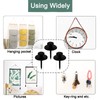 30 PCS Push Pins Picture Hangers Wall Hooks, Double Headed