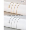 Stainless Steel Chain for Jewelry Making: LUCKYPADS Necklace Chains Bulk