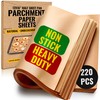 220 PCS Parchment Paper Baking Sheets, 12x16 Inches by Baker's