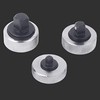 3Pcs Finger Ratchet Set Reversible Thumbwheel Mini Palm Wrench 1/4