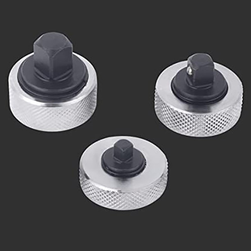 3Pcs Finger Ratchet Set Reversible Thumbwheel Mini Palm Wrench 1/4