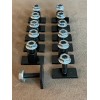 (12) Correct Jeep rocker molding Tbolts T bolts T-bolts 76-86