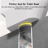 2PCS Toilet Flanges Wax Rings with Prevent Backflow Valve -