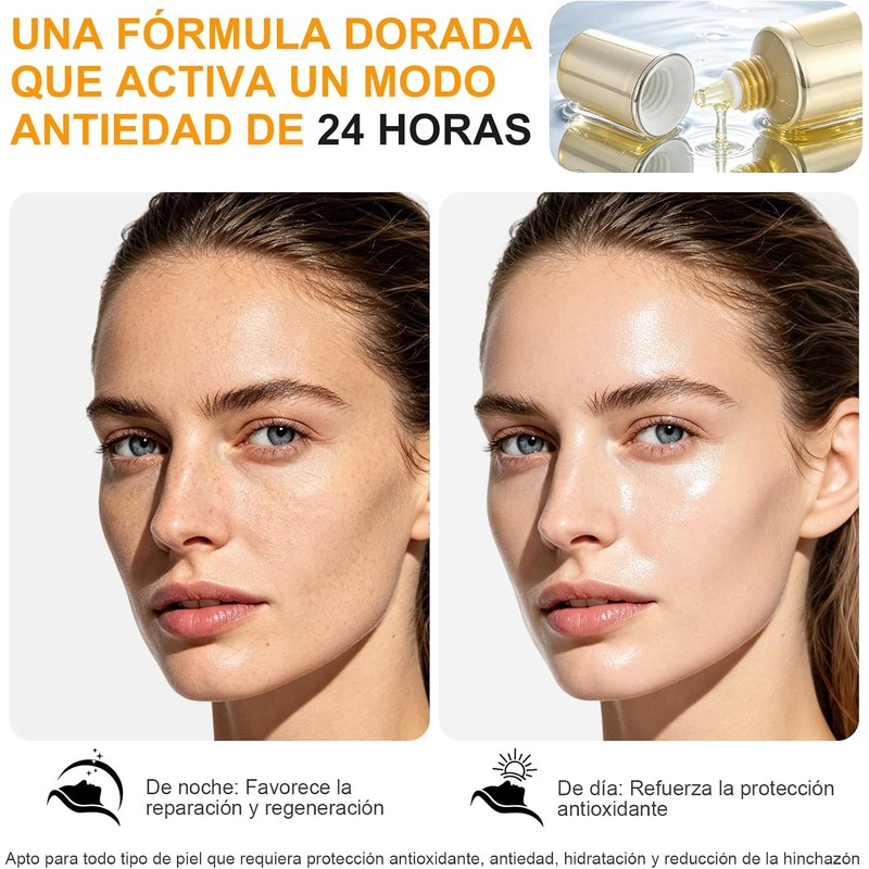 Vitamina C con Glutatión y Vitamina E,Vitamin C Booster Shot